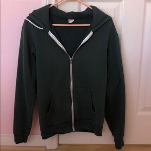American Apparel Flex Fleece Zip Hoodie
